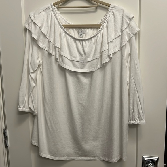J. Jill Tops - NWT J Jill cotton top, XL